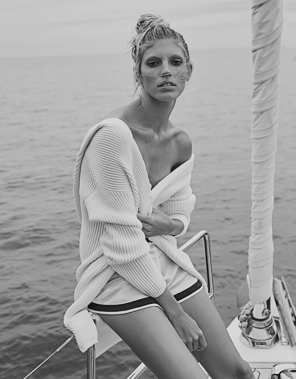 Devon Windsor for Vanity Fair Italy July 2018 by David Roemer