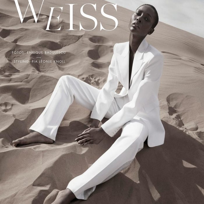 ELLE Germany August 2018 Mahany Pery by Enrique Badulescu