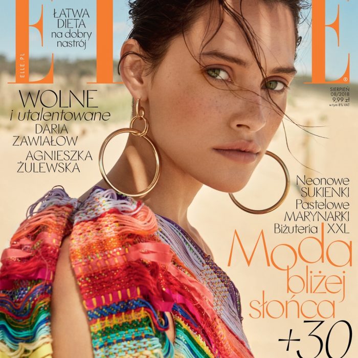 ELLE Poland August 2018 Hanna Juzon by Gosia Turczynska