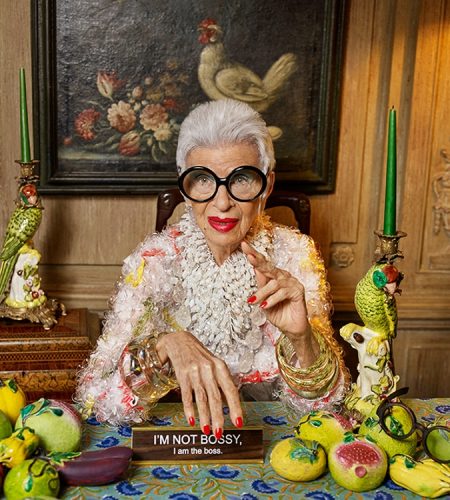 Iris Apfel for Vogue Portugal August 2018 by Luis Monteiro