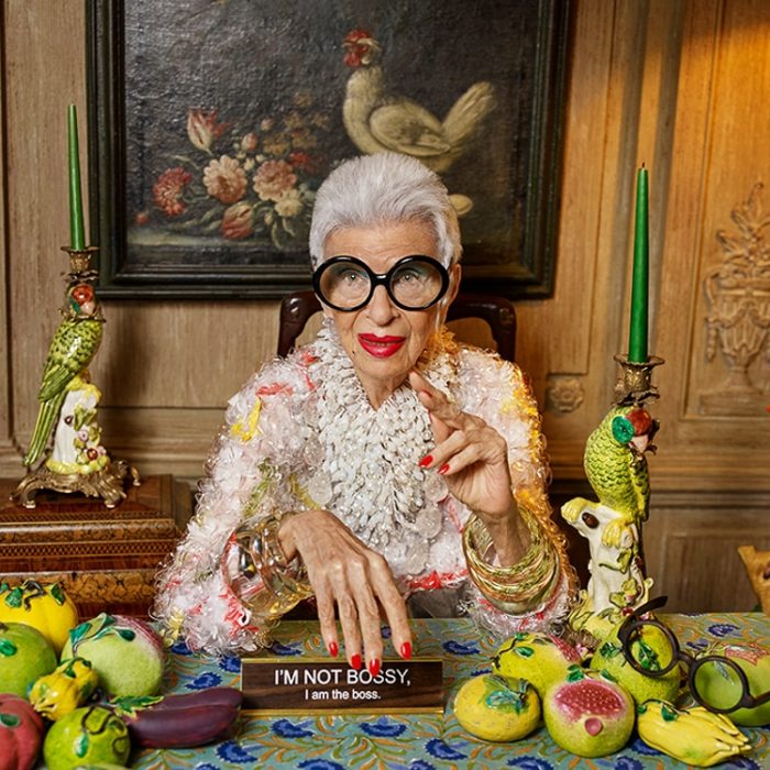 Iris Apfel for Vogue Portugal August 2018 by Luis Monteiro