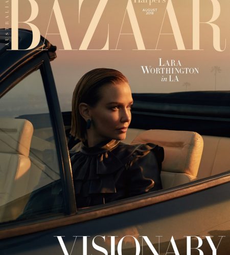Lara Worthington for Harper’s Bazaar Australia August 2018 by Darren McDonald