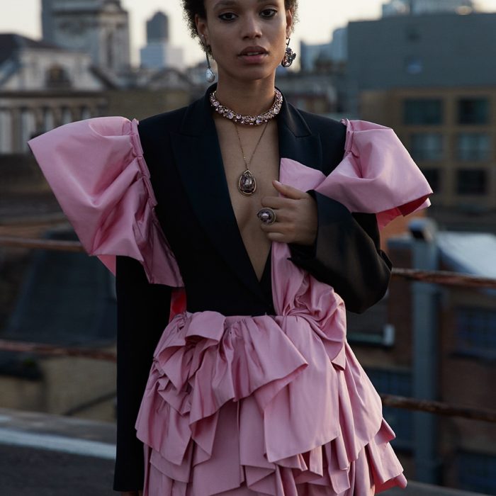 Marie Claire UK August 2018 Afrodita Dorado by David Roemer