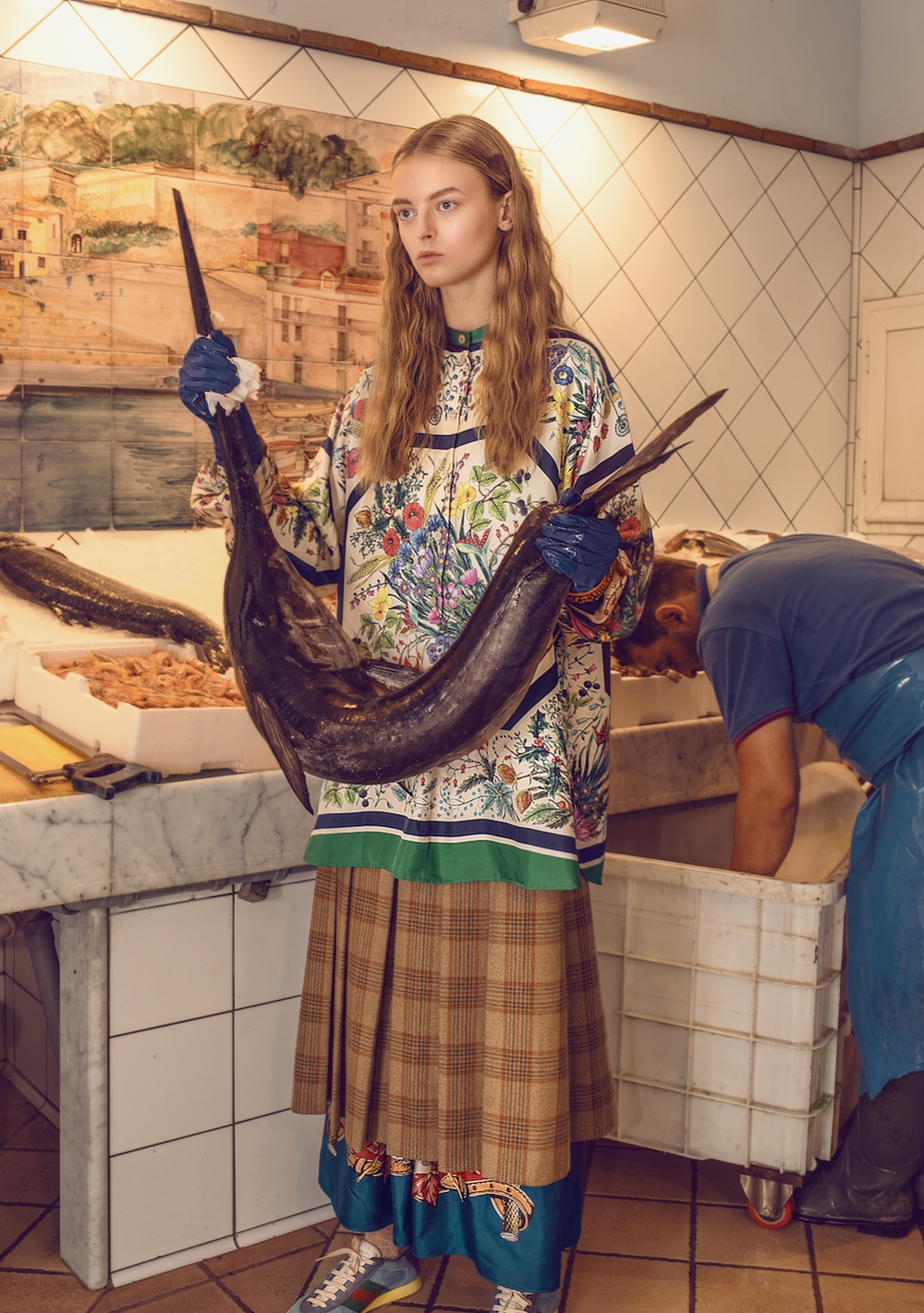 Donatella Pia Styled Gucci Special Editorial for Marie Claire Hong Kong