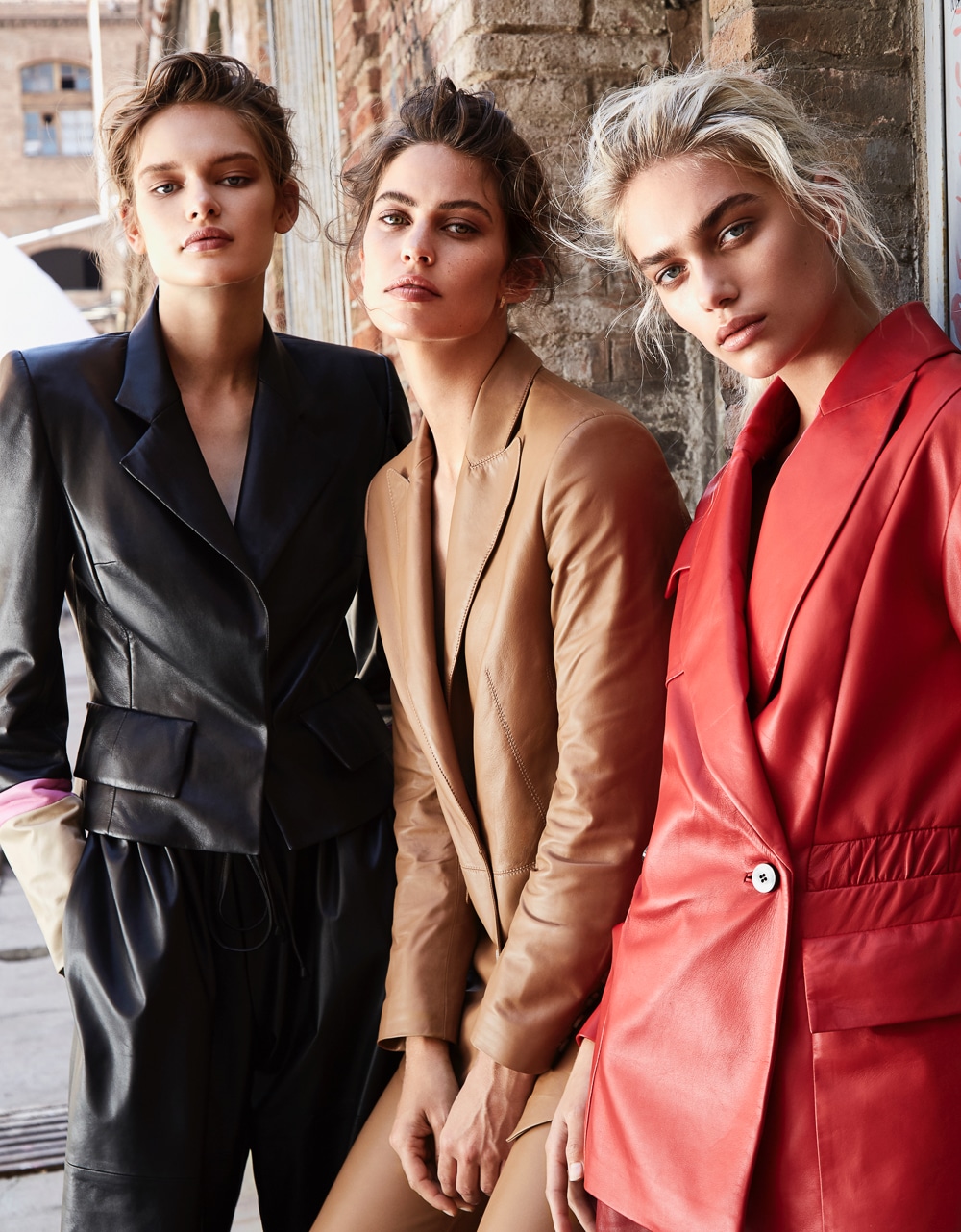 ELLE Russia September 2018 Sveta, Danika and Lauren by Rocio Ramos