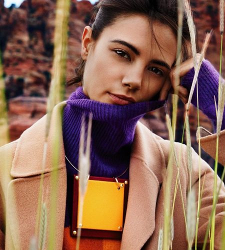 Anja Leuenberger for ELLE Germany by Enrique Badulescu