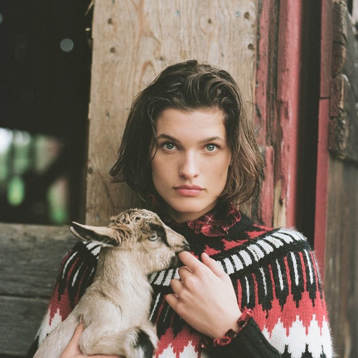 Julia Van Os and Alana Zimmer for Saks Fifth Avenue Fall 2018 by Harper Smith