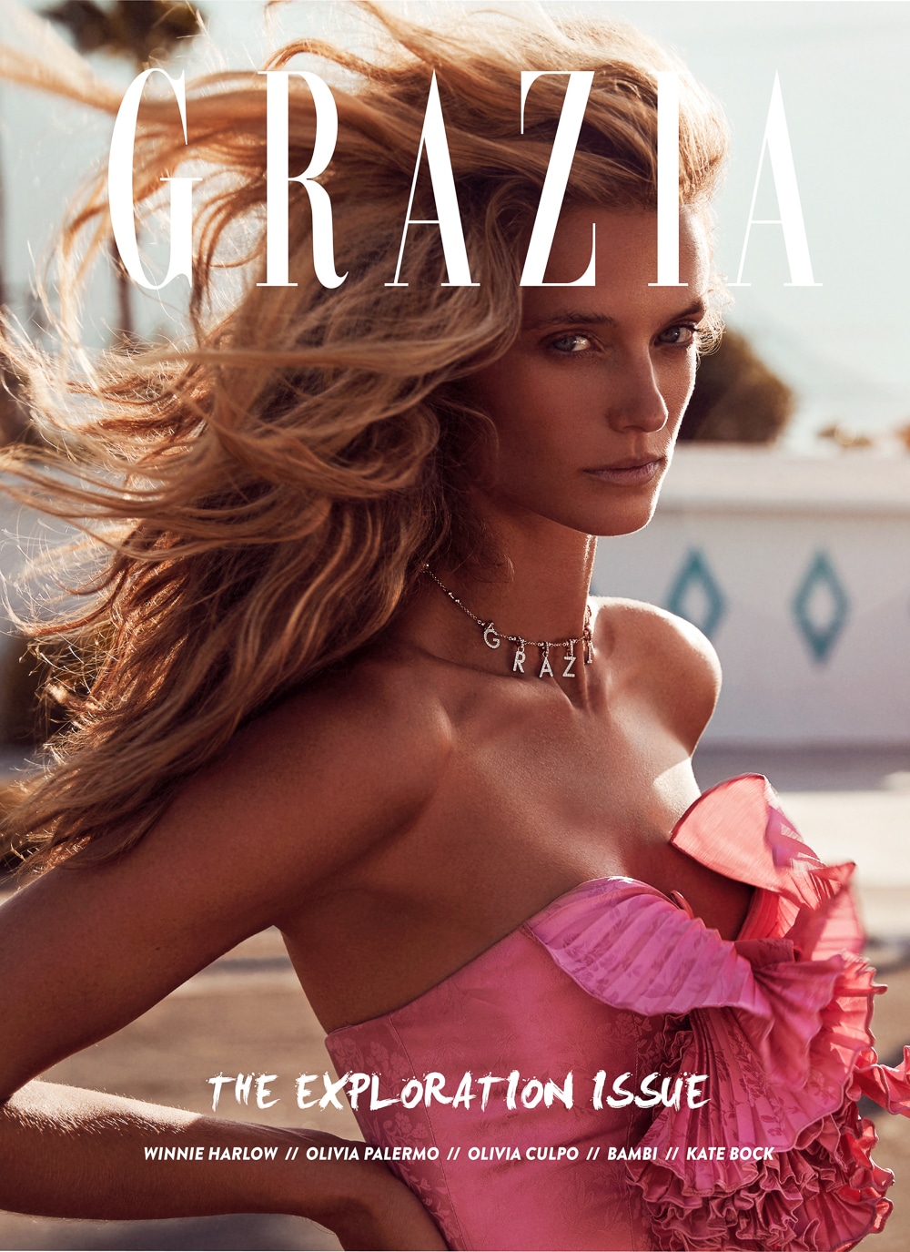 Kate Bock for Grazia Summer 2018 Fashion Editorial with Steven Chee