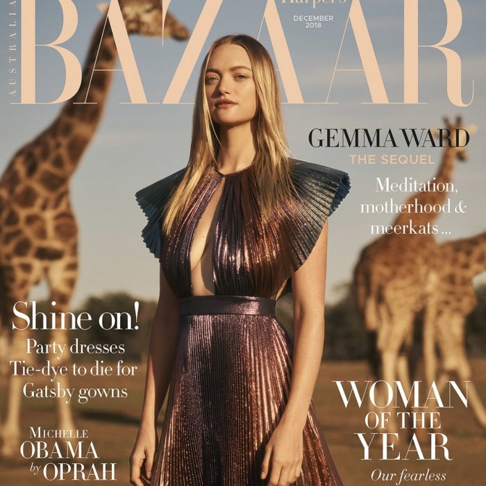 Georges Antoni for Harper’s Bazaar Australia with Gemma Ward