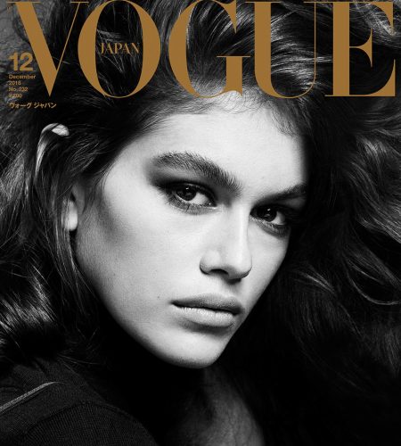 Kaia Gerber for Vogue Japan December 2018 by Luigi & Iango