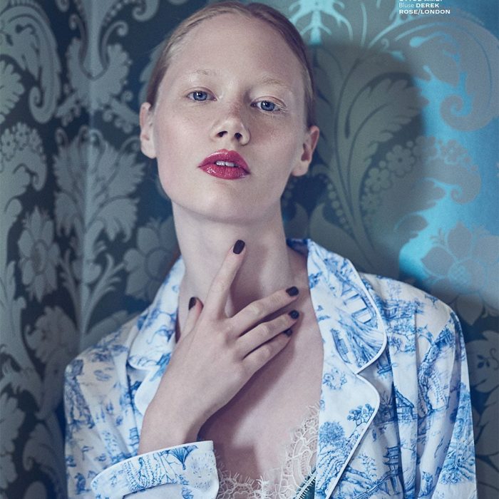 Norbert Baeres for L’Officiel Germany with Elizaveta Precup