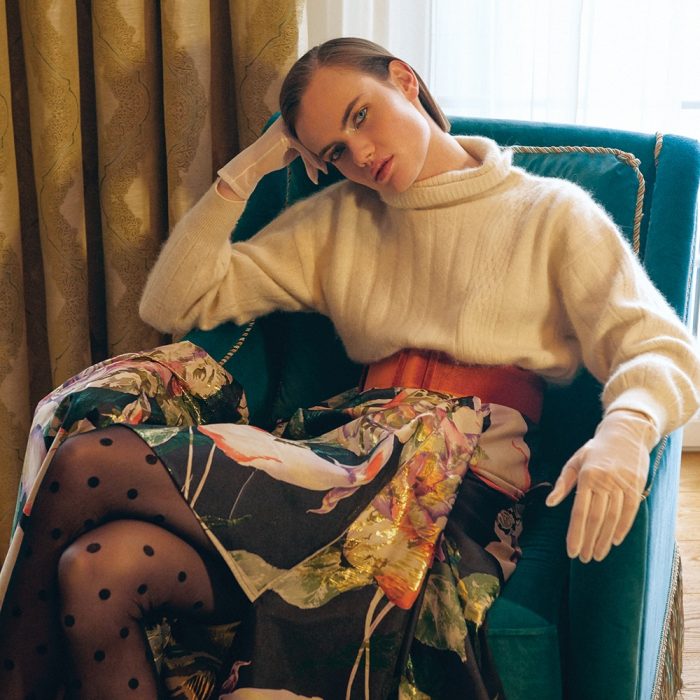 L’Officiel Turkey December 2018 Nicoline Schroder by Tugberk Acar