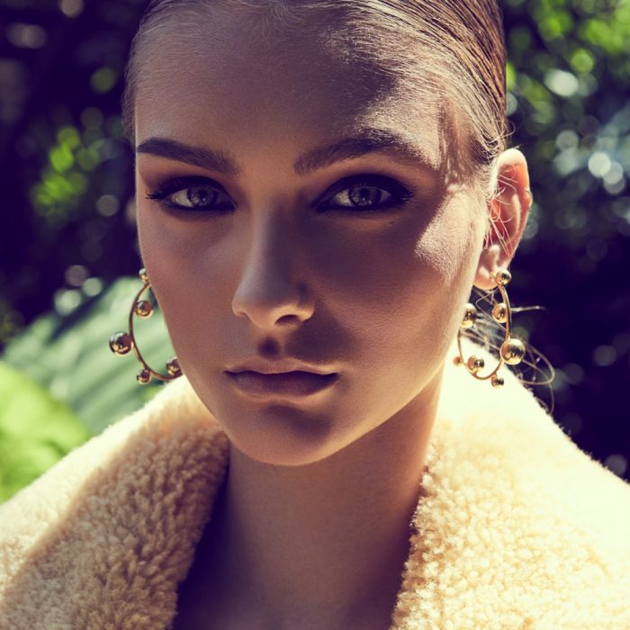 Olga Rubio Dalmau for Cosmopolitan Bulgaria with Weronika Banka