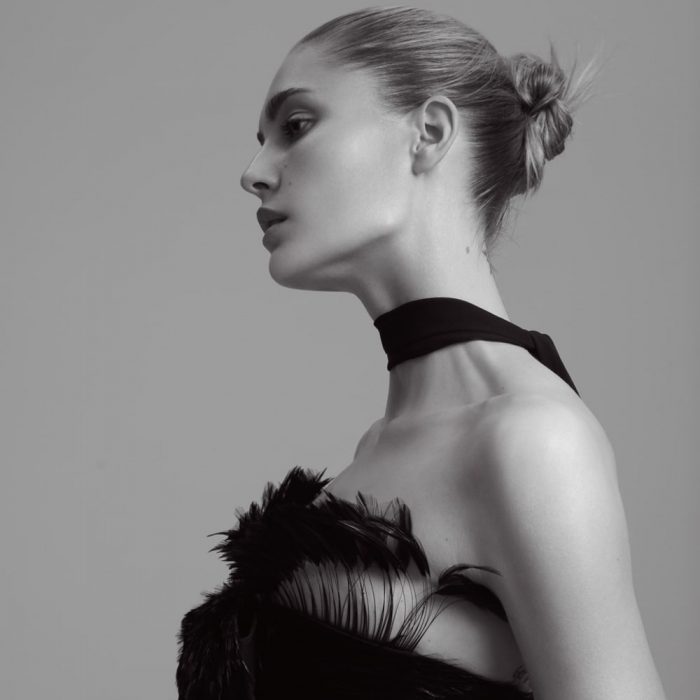 Andreas Ortner for ELLE Germany March 2019 with Nadja Bender