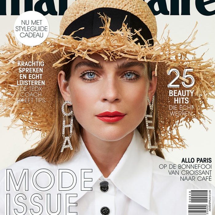 Katelijne Verbruggen for Marie Claire Netherlands March 2019 with Kim Noorda