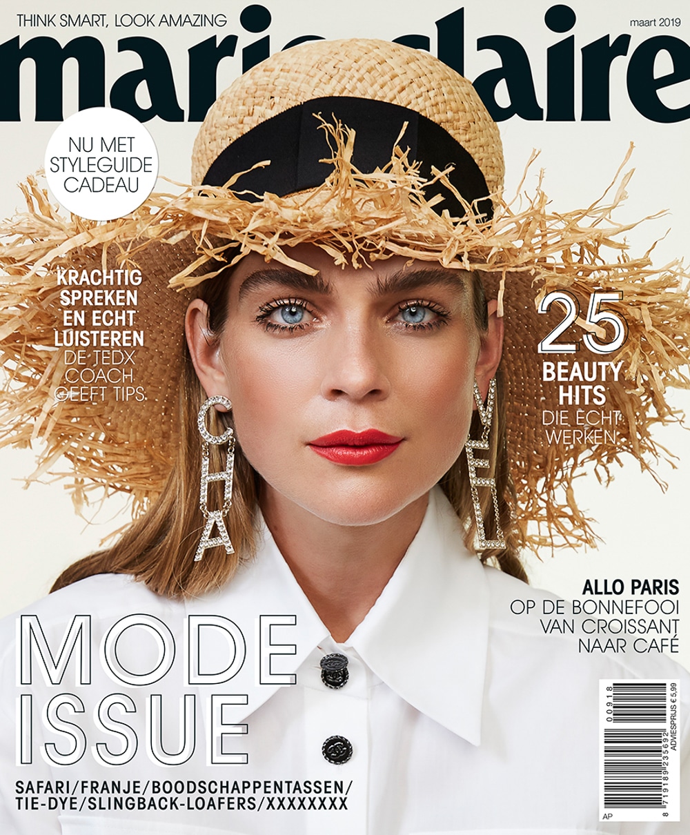 Katelijne Verbruggen for Marie Claire Netherlands March 2019 with Kim Noorda