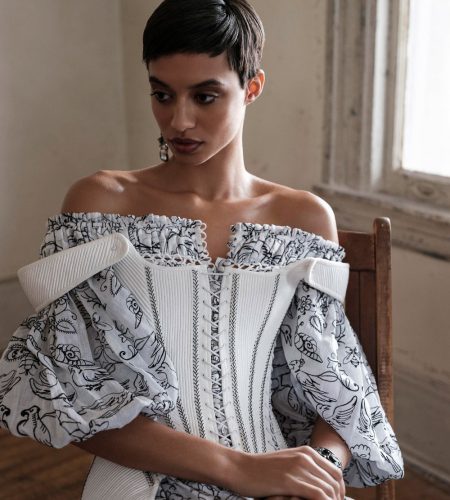 Juankr for Harper’s Bazaar Arabia with Jourdana Phillips