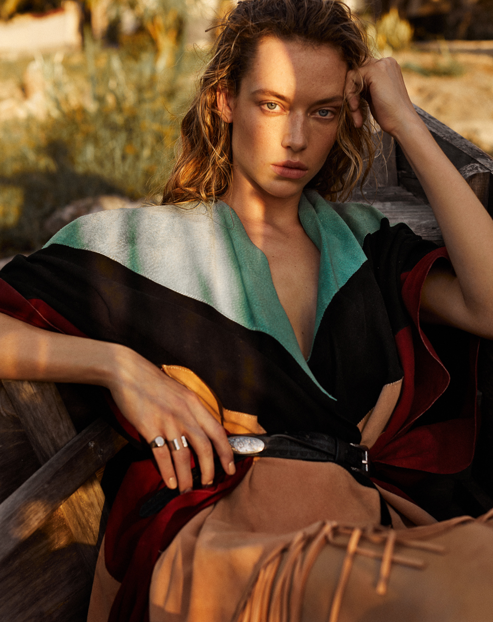 Xavi Gordo for Vogue Mexico with Hannah Ferguson