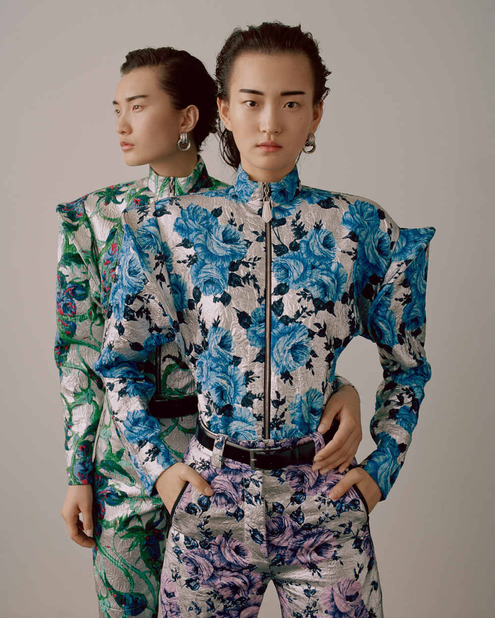 Zoltan Tombor for Vogue Hong Kong with Chunjie Liu and Wangy