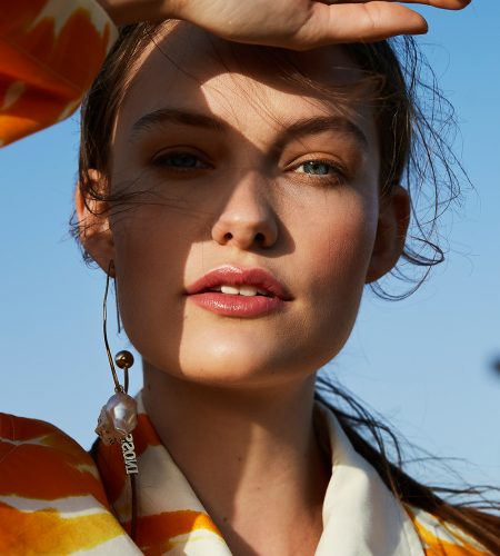 Katelijne Verbruggen for Marie Claire Netherlands with Sara Van Der Hoek