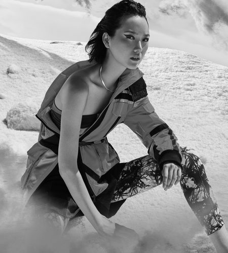 Andreas Ortner for Glamour UK with Jonny Kim