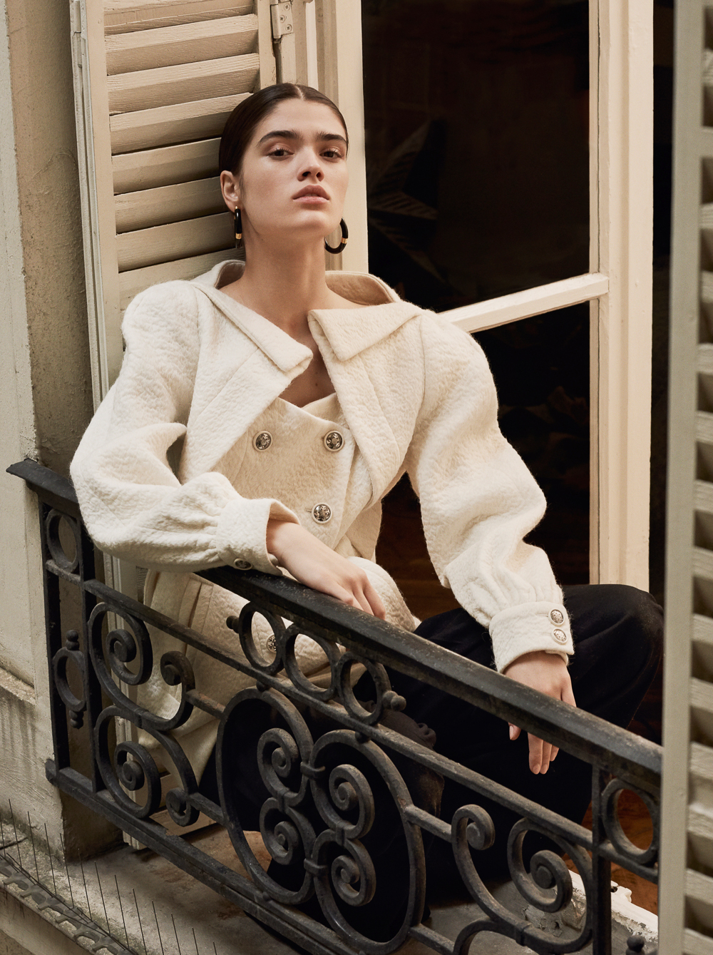 Olivia Frolich for Harper’s Bazaar Spain with Alexandra Micu