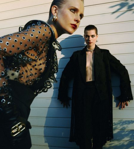 Dan Beleiu for T Magazine China with Steffi Cook & Ilona Desmet