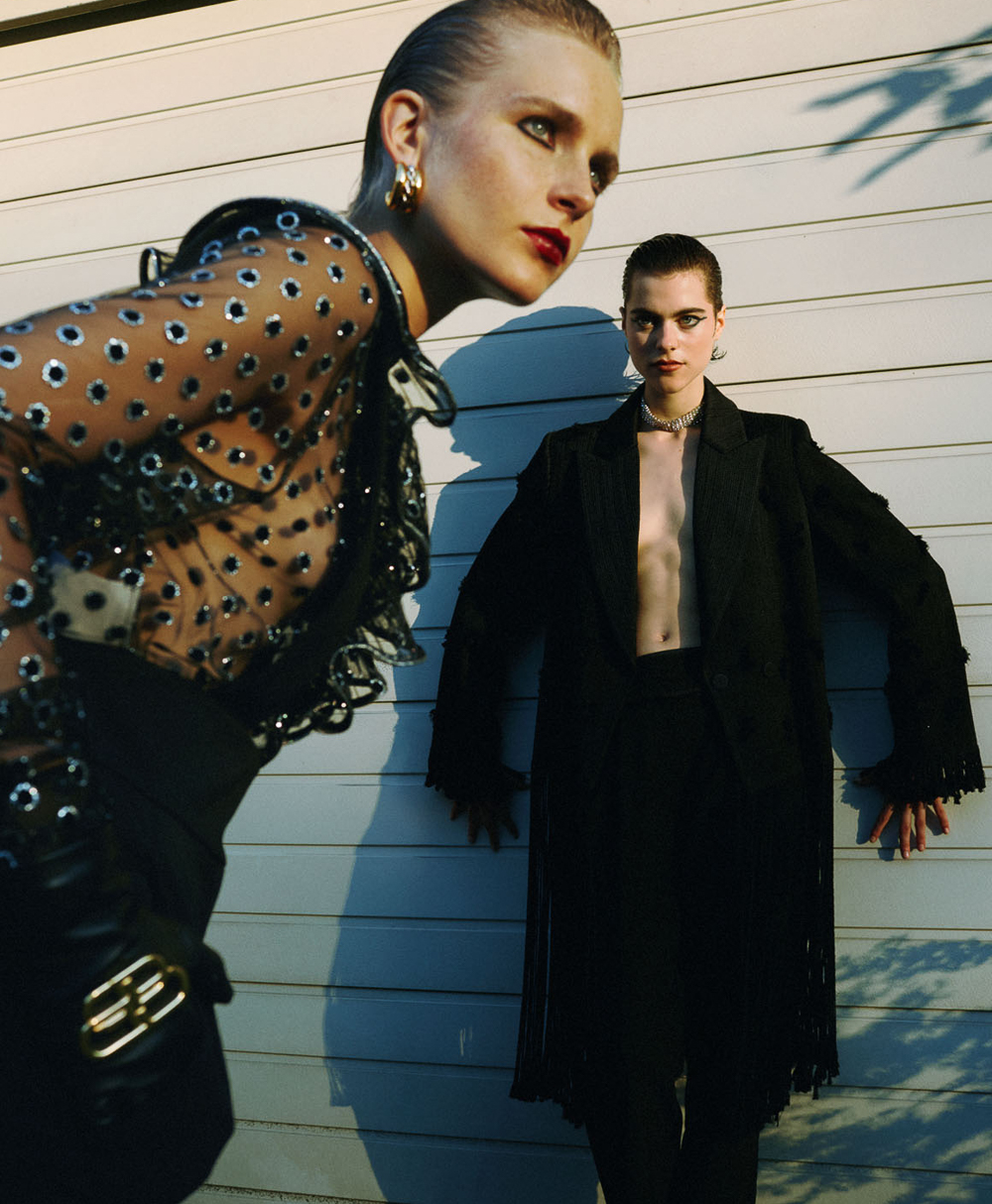 Dan Beleiu for T Magazine China with Steffi Cook & Ilona Desmet