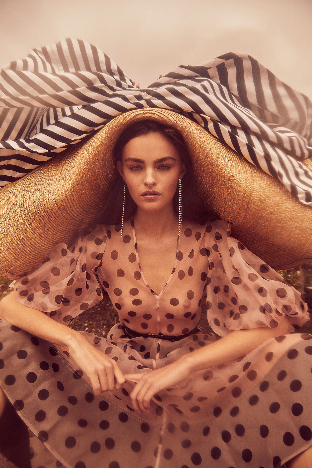 Liane Hurvitz Exclusively for Fashion Editorials with Freya Walton