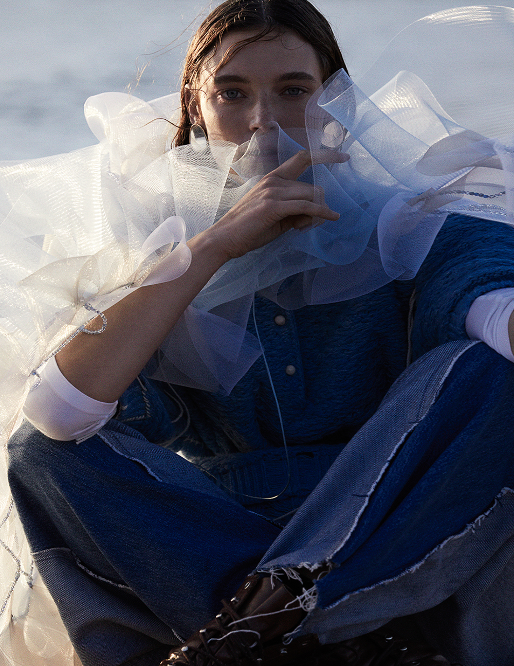 Alvaro Beamud Cortes for Vogue Spain with Ansley Gulielmi