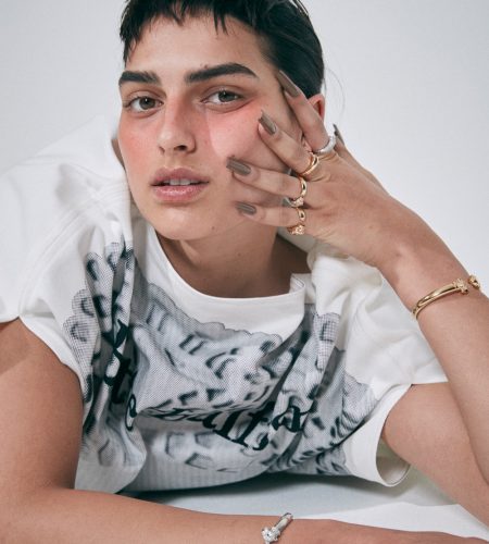 Nagi Sakai for Interview Magazine with Saffron Vadher