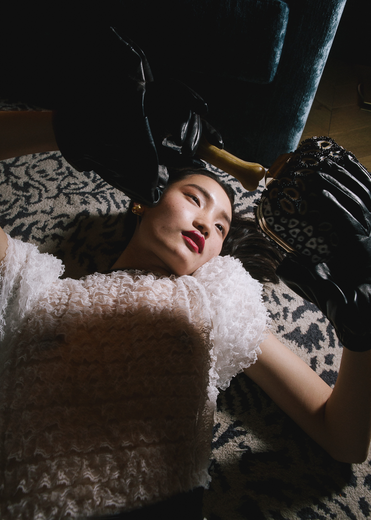 Ana Abril for Harper’s Bazaar Hong Kong with Qian Li