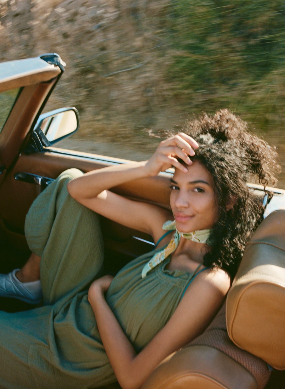 Photographer Graham Dunn for Anthropologie with Pamela Ramos