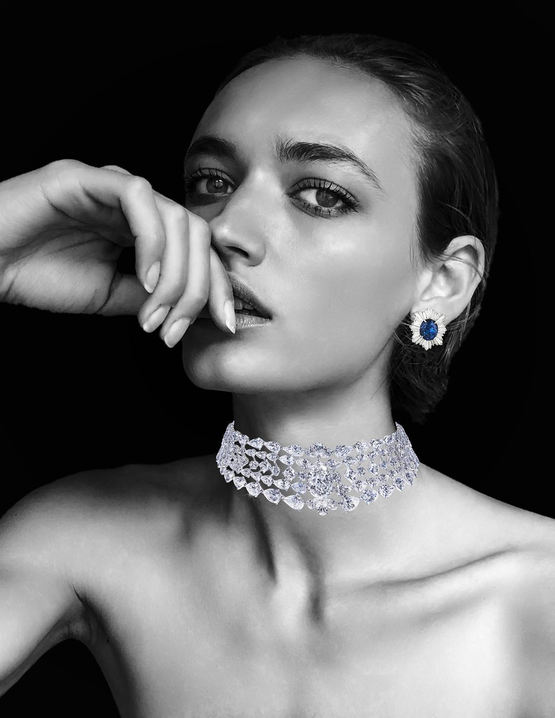 The Elegance of Harry Winston and Van Cleef & Arpels by ELLE Kazakhstan