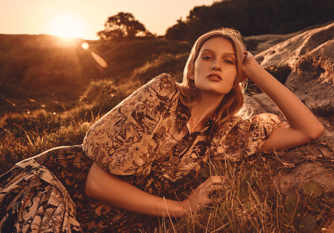 Charles Grant Exclusively for Fashion Editorials with Jasmin Egeblad
