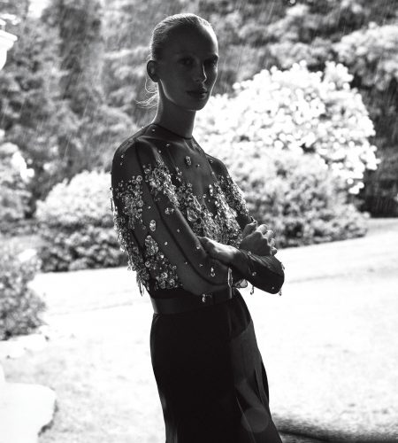 Christian MacDonald for WSJ Magazine with Lilian Sumner