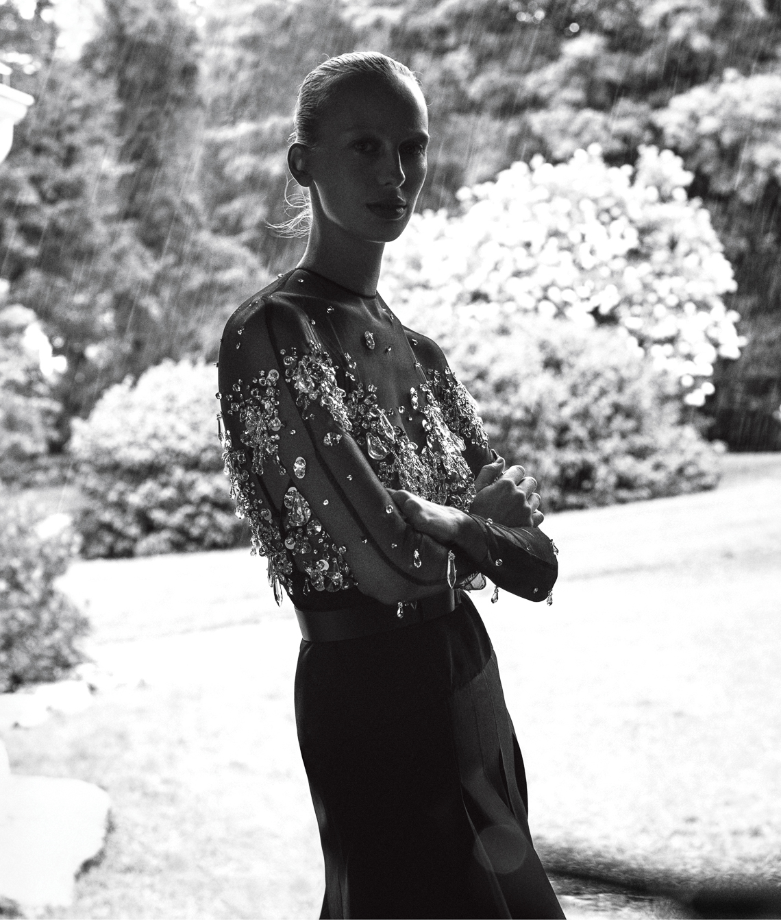 Christian MacDonald for WSJ Magazine with Lilian Sumner