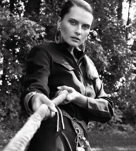 Jean-Baptiste Courtier for Madame Figaro with Elena Melnik