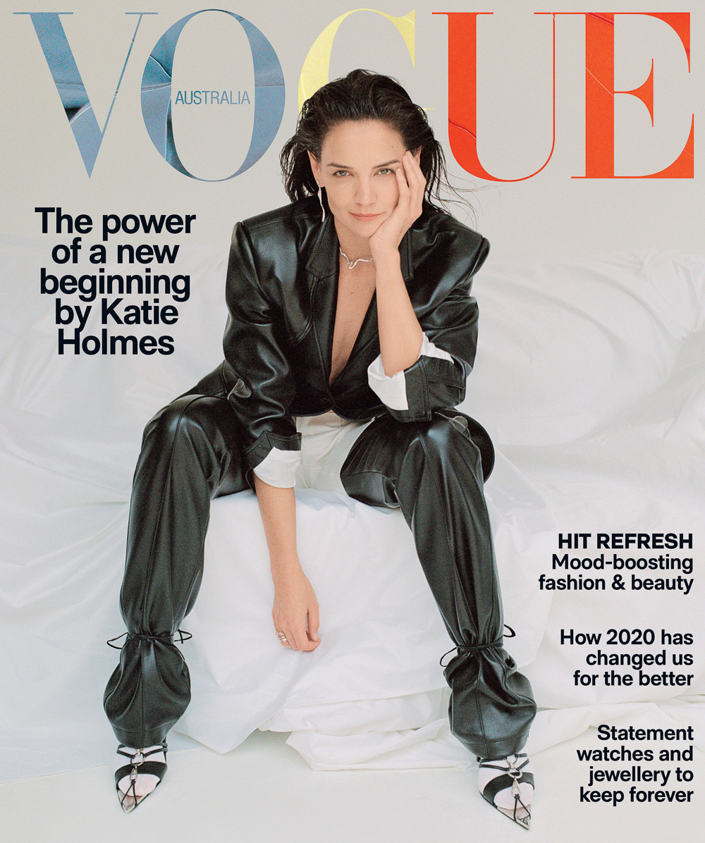 Bec Parsons for Vogue Australia with Katie Holmes