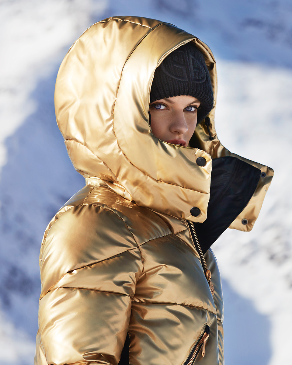 Katelijne Verbruggen for Goldbergh Luxury Sports Winter Campaign