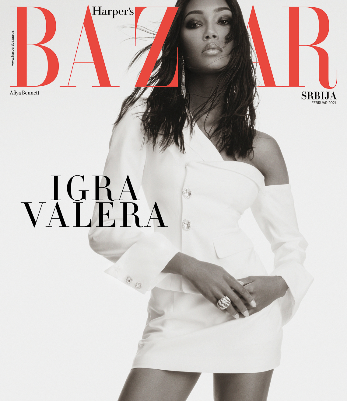 Ace Amir for Harper’s Bazaar Serbia with Afiya Bennett
