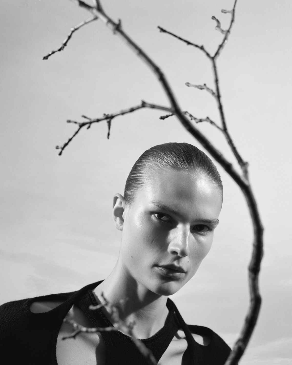Benjamin Vnuk for Vogue Ukraine with Adela Stenberg