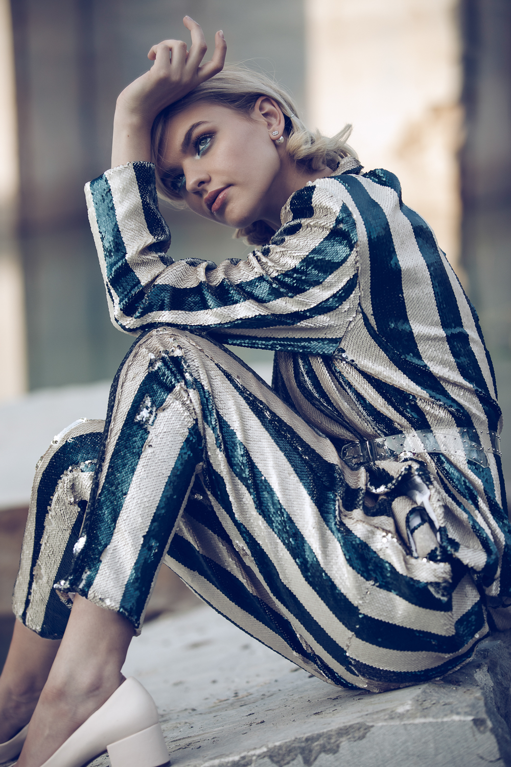 Photographer Irene Suarez for ELLE Bulgaria with Sia Val - Fashion ...