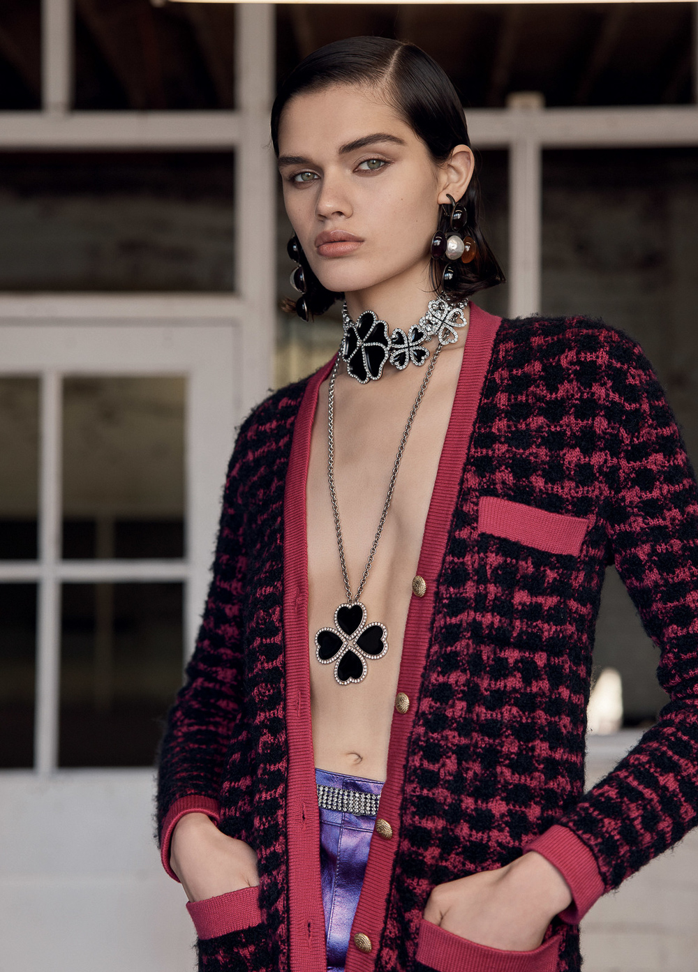 Nicole Bentley for Marie Claire Australia with Lucy Rosiek