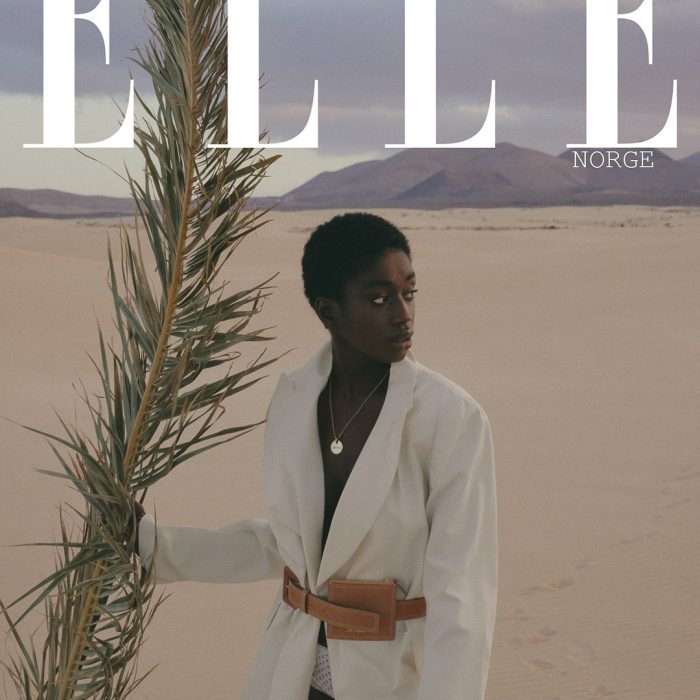 Jonas Müller for ELLE Norway with Amba Nyima