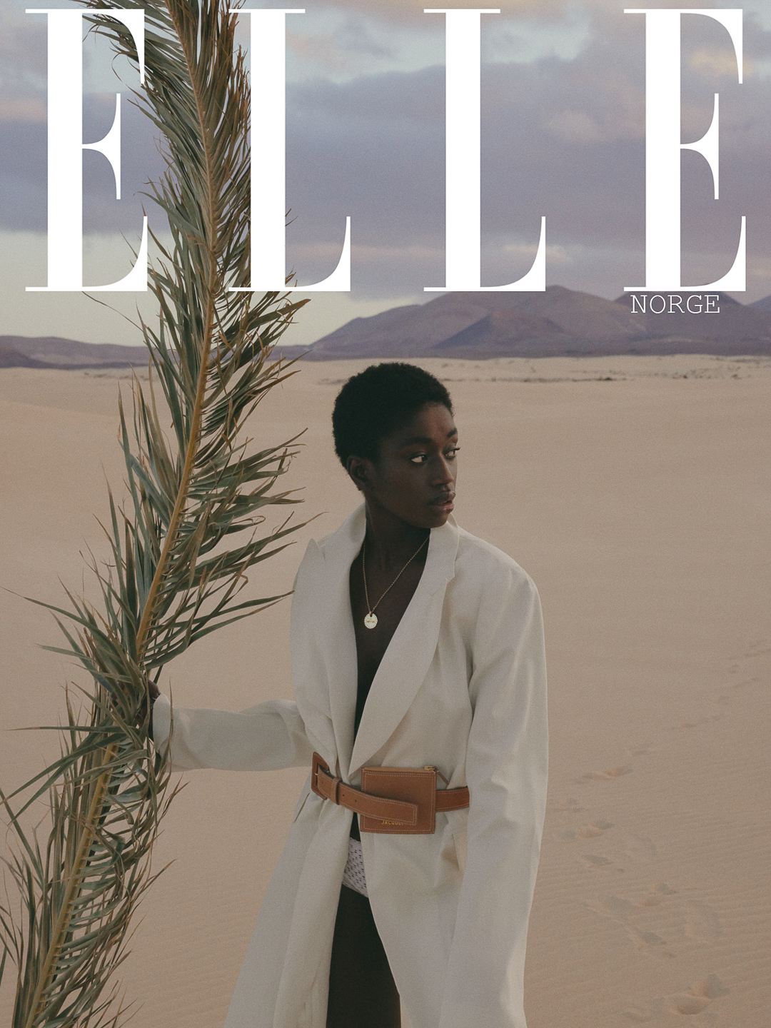 Jonas Müller for ELLE Norway with Amba Nyima