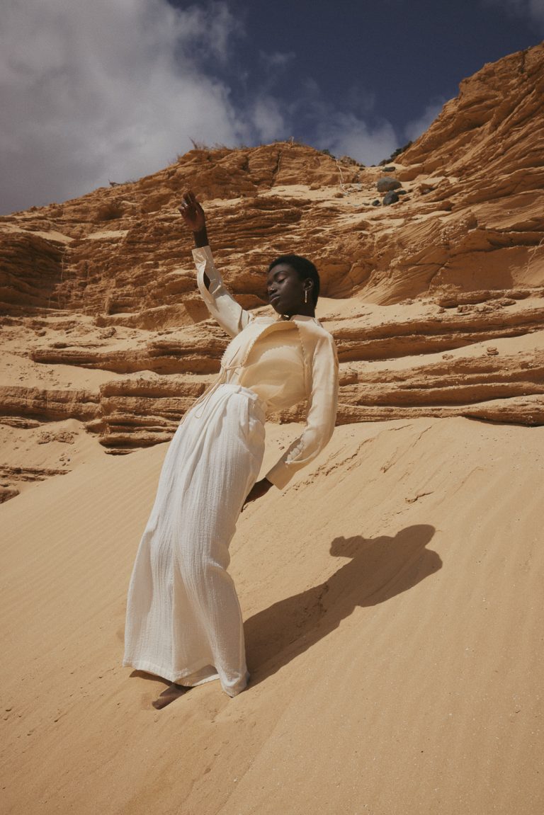 Jonas Müller for ELLE Norway with Amba Nyima - Fashion Editorials