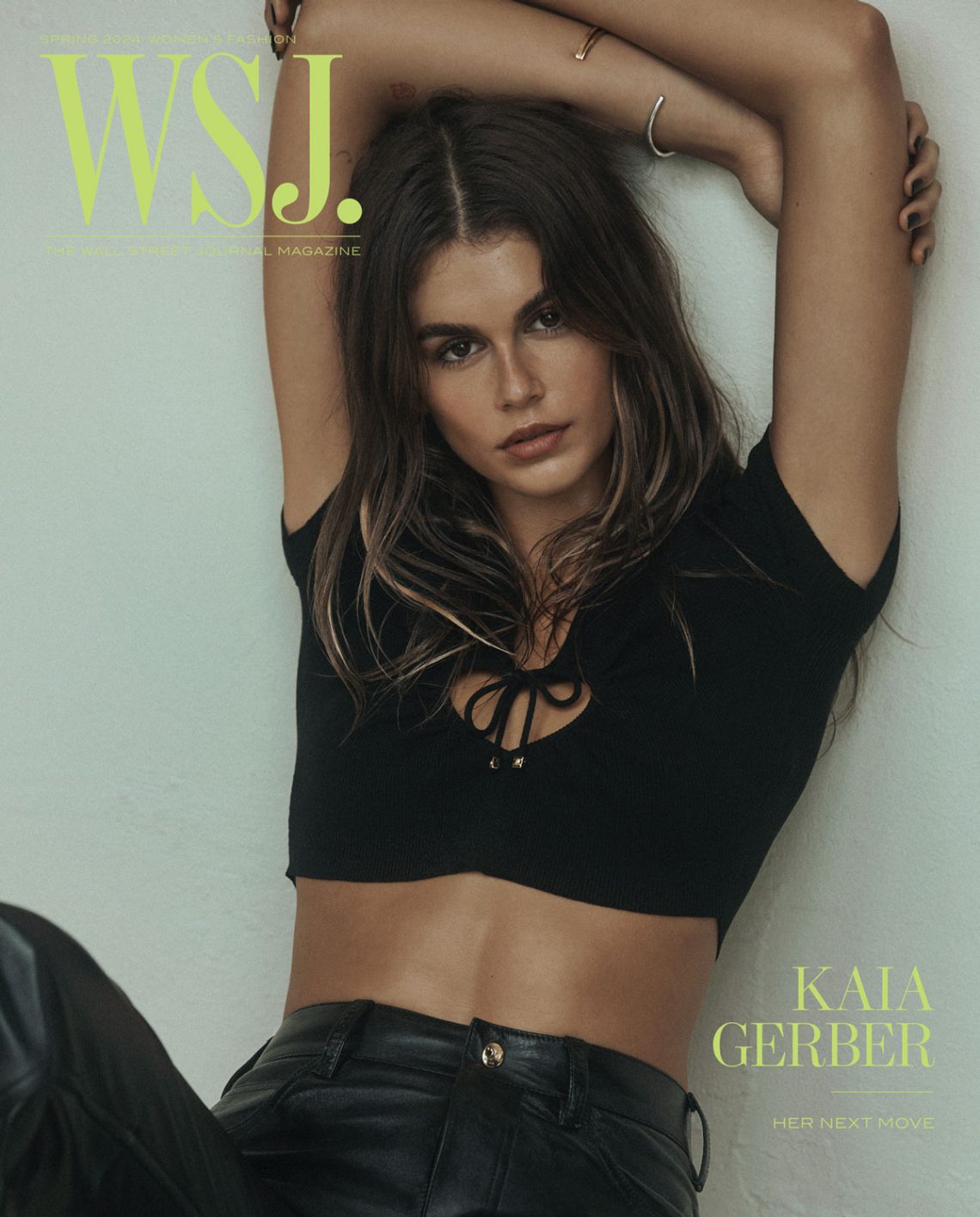 Lachlan Bailey for WSJ Magazine with  Kaia Gerber