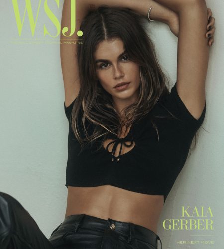 Lachlan Bailey for WSJ Magazine with  Kaia Gerber