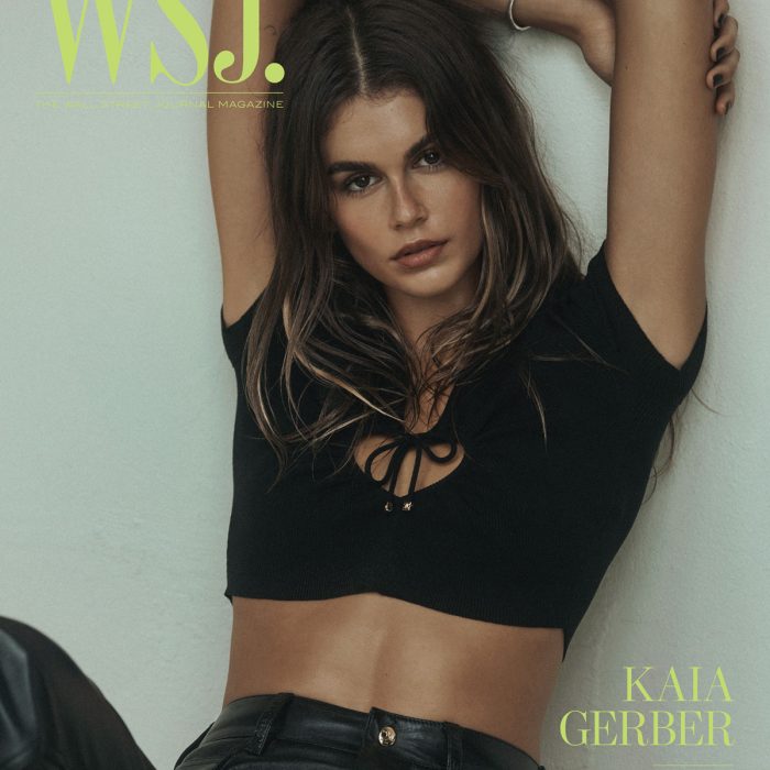 Lachlan Bailey for WSJ Magazine with  Kaia Gerber